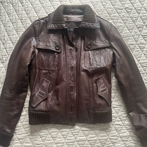 SALE - S.W.O.R.D. Lambskin Leather Jacket sz S